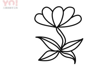 小花简笔画画法-优优资源