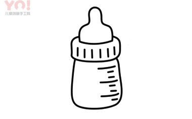 奶瓶简笔画画法-优优资源