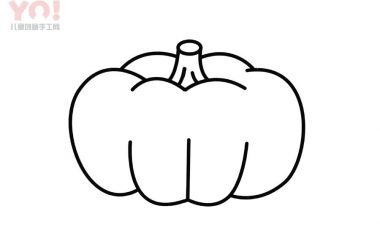 南瓜简笔画画法-优优资源