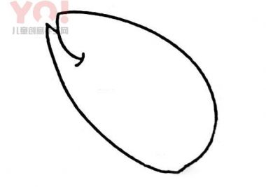 快乐小鱼简笔画的画法-优优资源