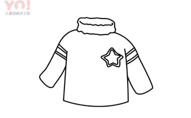 毛衣简笔画画法-优优资源