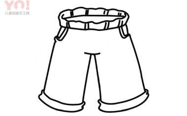 裤子简笔画画法-优优资源