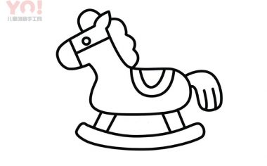 木马简笔画画法-优优资源