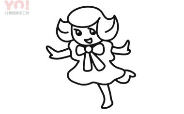 花仙子简笔画画法-优优资源