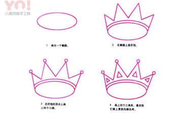 皇冠简笔画画法-优优资源