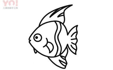燕鱼简笔画画法-优优资源