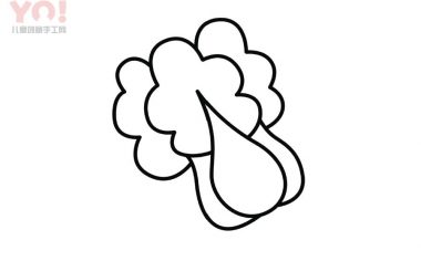 白菜简笔画画法-优优资源