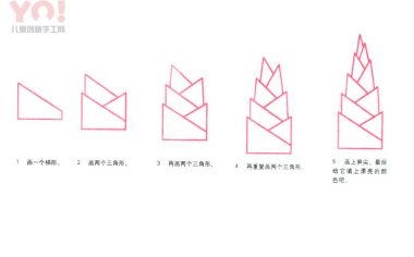 竹笋简笔画画法-优优资源