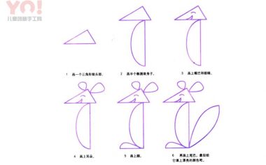 狐狸简笔画画法-优优资源