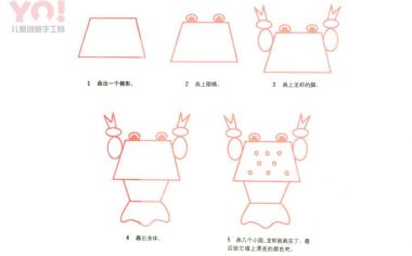 龙虾简笔画画法-优优资源