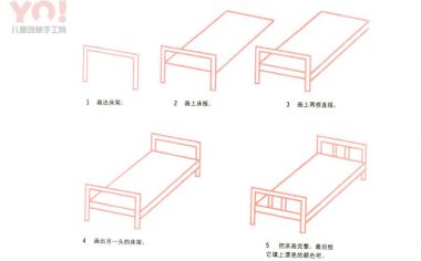 床简笔画画法-优优资源