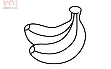 香蕉简笔画画法-优优资源