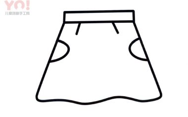 裙子简笔画画法-优优资源