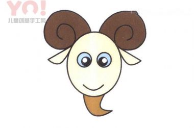 简单绵羊简笔画的画法图片教程-优优资源