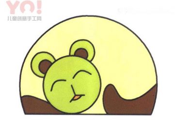 睡觉的大猫咪简笔画的画法图片-优优资源