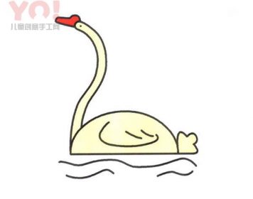 简单又美丽天鹅的简笔画图片教程-优优资源