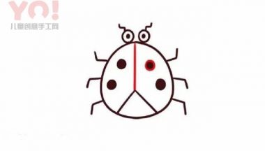 数字10简笔画瓢虫的图片步骤-优优资源