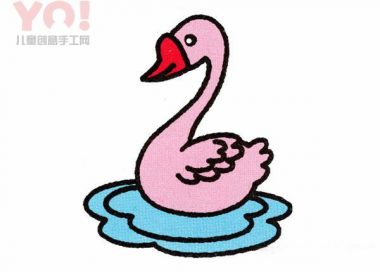 简笔画鹅的画法图片-优优资源