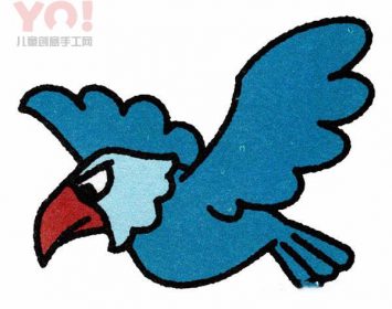 简笔画展翅的老鹰图片教程-优优资源