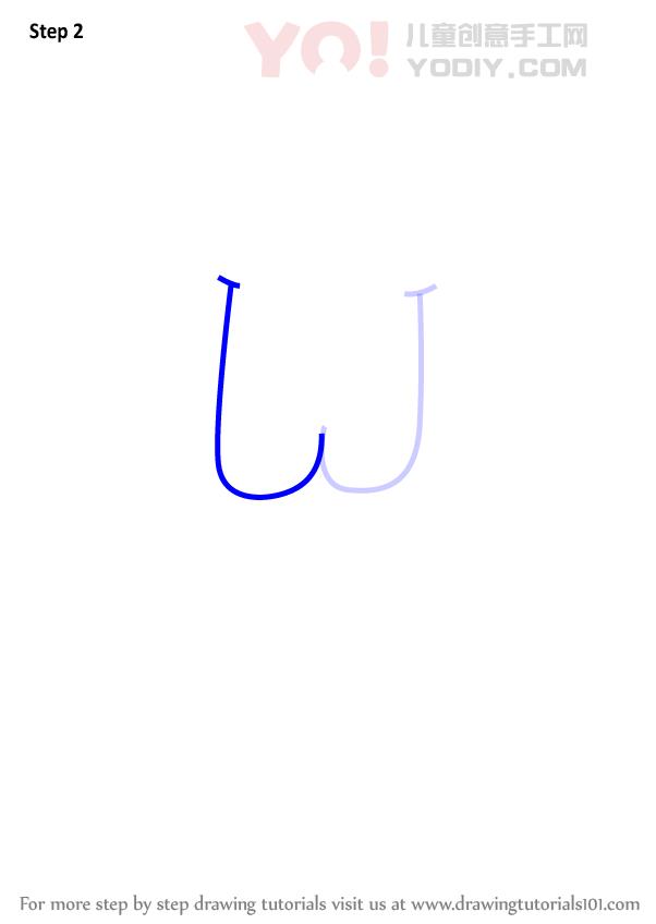图片[3]-了解如何从字母J（带字母的动物）绘制捷豹汽车-YO儿童创意手工网