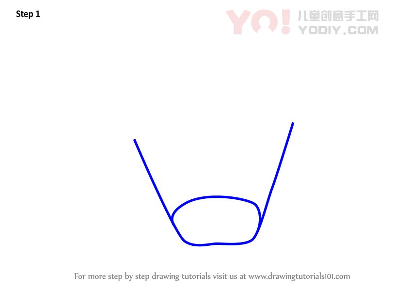 图片[2]-学习如何为孩子们绘制非洲水牛面孔（儿童的动物面孔）-YO儿童创意手工网