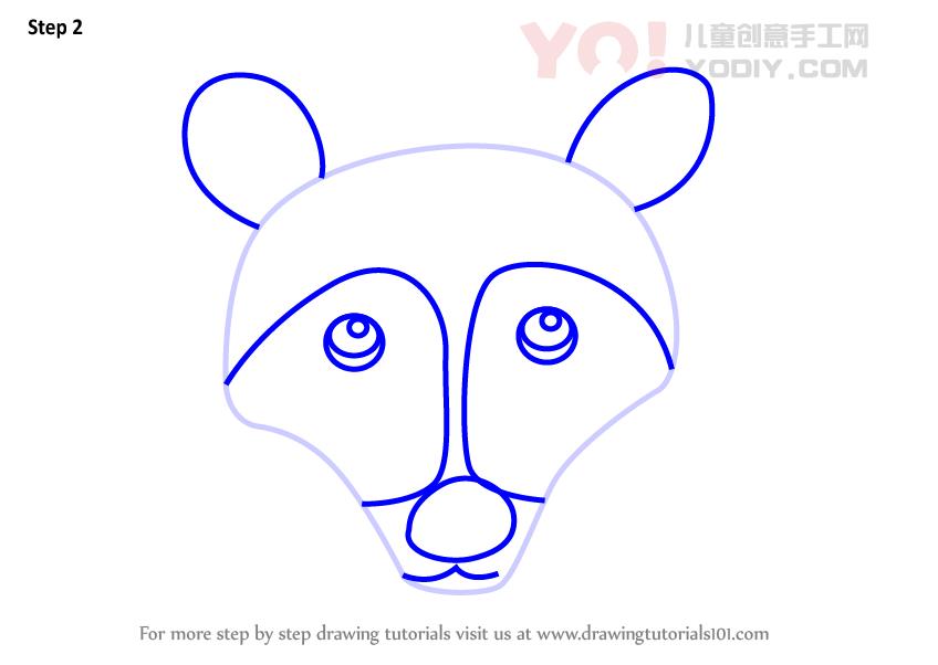图片[3]-学习如何为孩子们绘制衣帽（儿童脸部）-YO儿童创意手工网