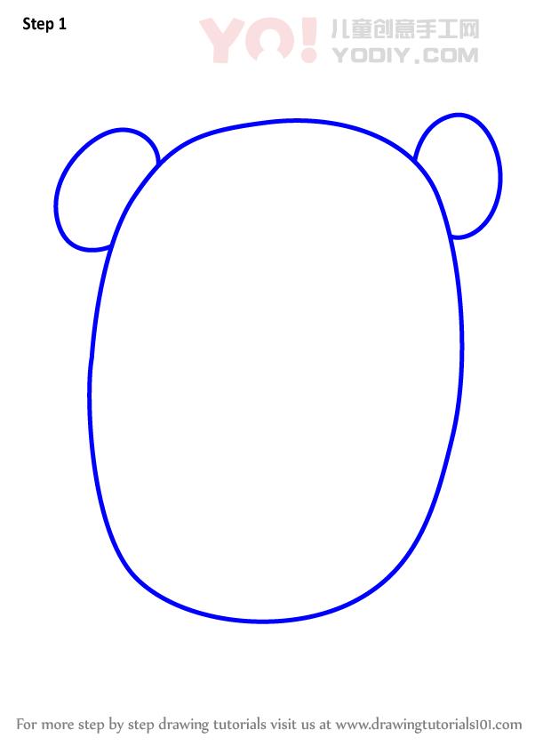 图片[2]-了解如何为孩子们绘制面孔（儿童的动物面孔）-YO儿童创意手工网