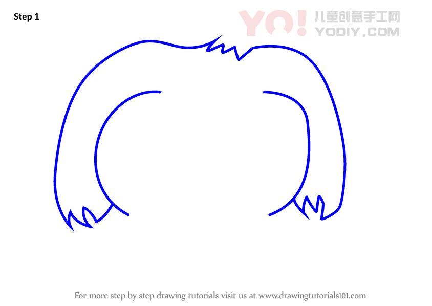 图片[2]-学习如何为孩子们画一个马耳他狗面孔（儿童的动物面孔）-YO儿童创意手工网
