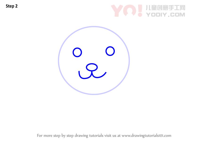 图片[3]-学习如何为孩子们画一只狗（儿童动物）-YO儿童创意手工网