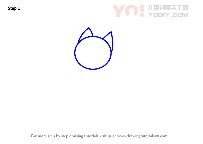 图片[2]-学习如何为孩子们绘制蝙蝠（儿童动物）-YO儿童创意手工网