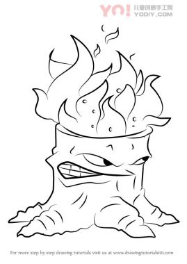 了解如何从工厂绘制Torchwood Vs. Zombies（植物与Zombies）-优优资源