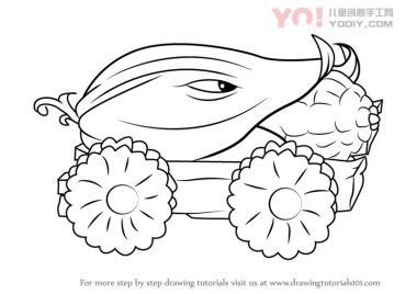 了解如何从植物与僵尸（植物与Zombies）绘制COB Cannon-优优资源