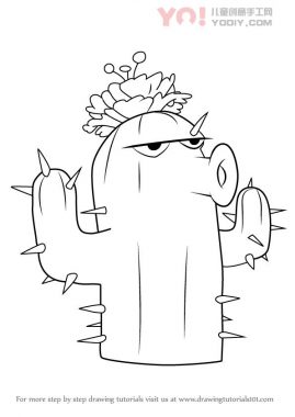 了解如何从工厂绘制仙人掌与僵尸（植物与僵尸）-优优资源