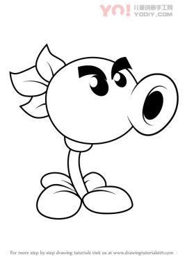 了解如何从植物vs. zombies绘制中继器（植物与僵尸）-优优资源