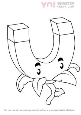 学习如何从工厂绘制金磁铁与僵尸（植物与Zombies）-优优资源