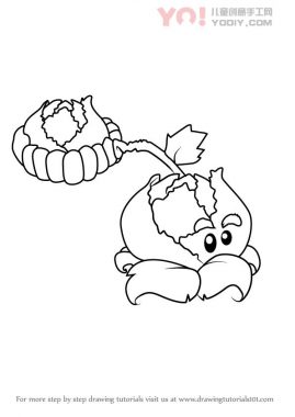 了解如何从植物绘制卷心菜和僵尸（植物与Zombies）-优优资源