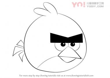 学习如何从愤怒的小鸟画出红色（愤怒的小鸟）-优优资源