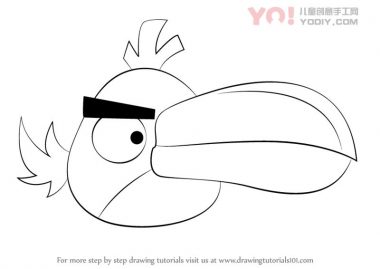 学习如何从愤怒的小鸟绘制hal（愤怒的小鸟）-优优资源