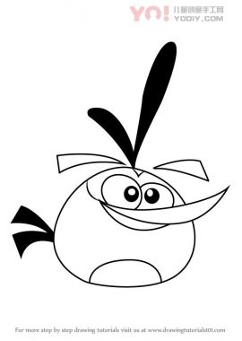 学习如何从愤怒的小鸟画泡泡（愤怒的小鸟）-优优资源