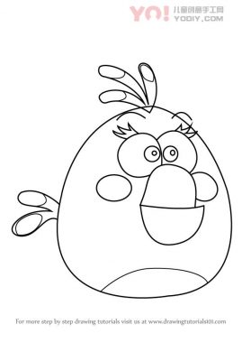 学习如何从愤怒的小鸟画matilda（愤怒的小鸟）-优优资源