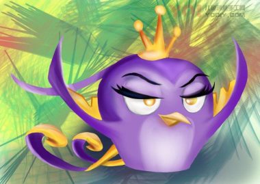 学习如何从愤怒的小鸟绘制大风（愤怒的小鸟）-优优资源