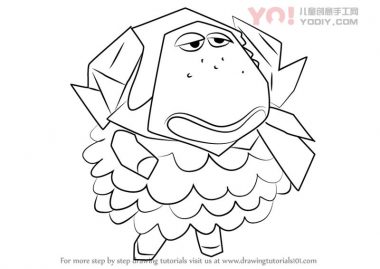 了解如何从动物交叉面绘羊绒（动物横穿）-优优资源