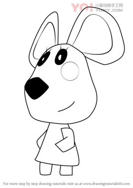 学习如何从动物过境中绘制坎迪（动物横穿）-优优资源