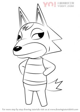 学习如何从动物过境中绘制首席（动物横穿）-优优资源