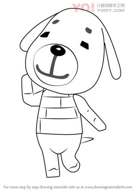 学习如何从动物交叉（动物过度）绘制雏菊-优优资源