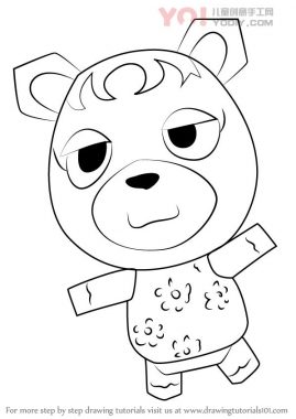 学习如何从动物交叉面绘杯形蛋糕（动物横穿）-优优资源