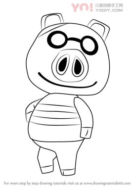 学习如何从动物交叉（动物横穿）绘制COBB-优优资源