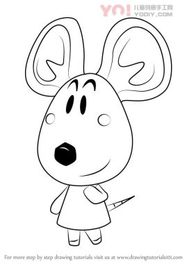 学习如何从动物过境中绘制Dora（动物横穿）-优优资源