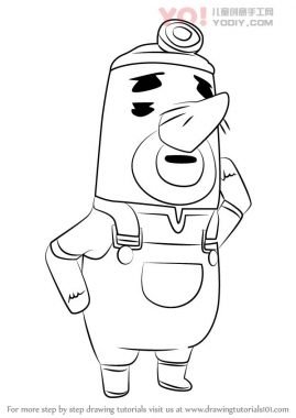 学习如何从动物交叉（动物交叉）绘制唐仁-优优资源