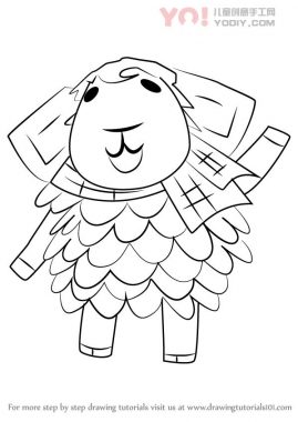 学习如何从动物过境中绘制eunice（动物横穿）-优优资源